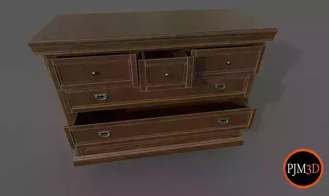 Dresser-Version 001A 3D model
