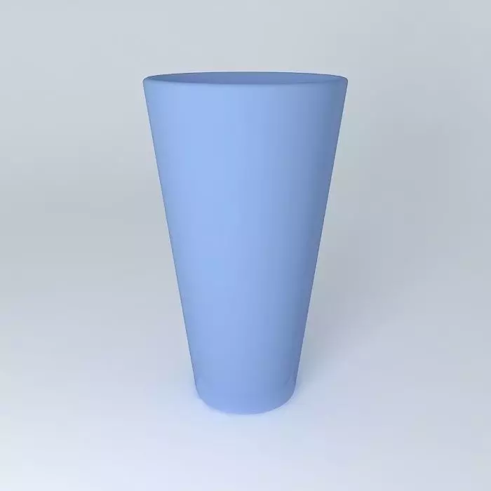 Water Glass Free 3D model_0