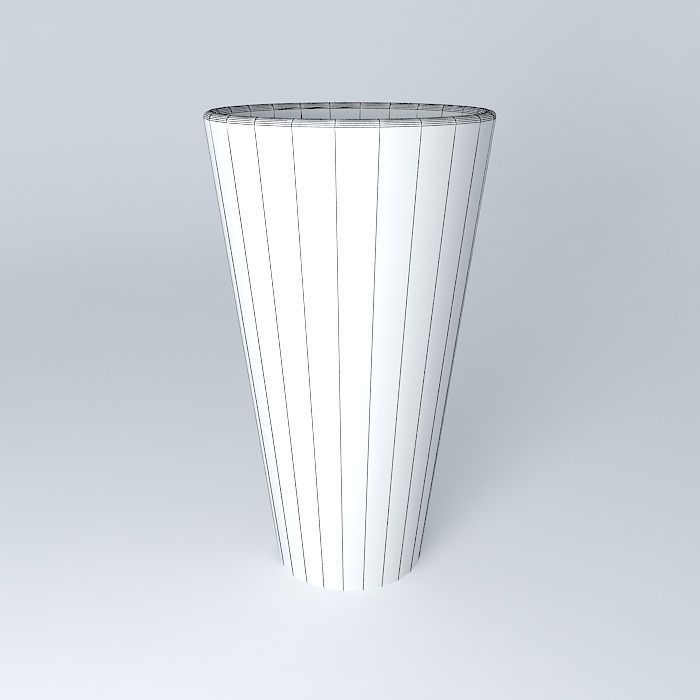 Water Glass Free 3D model_3