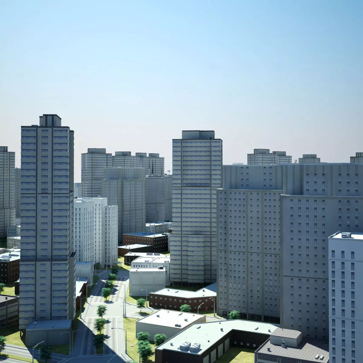 City Scape 6 3D model