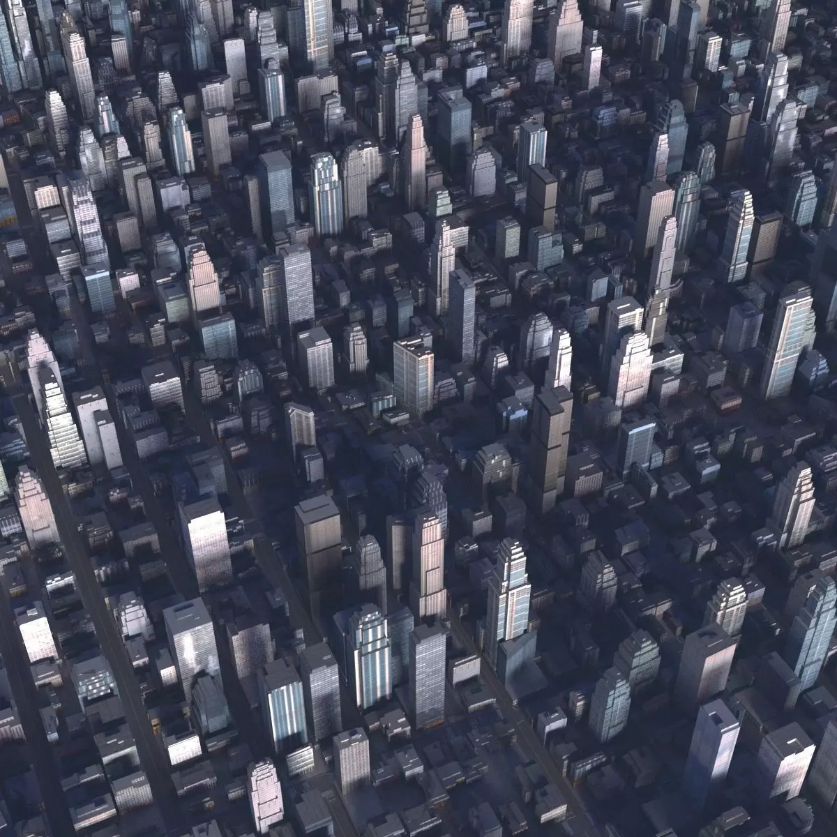 Big City 37 3D model
