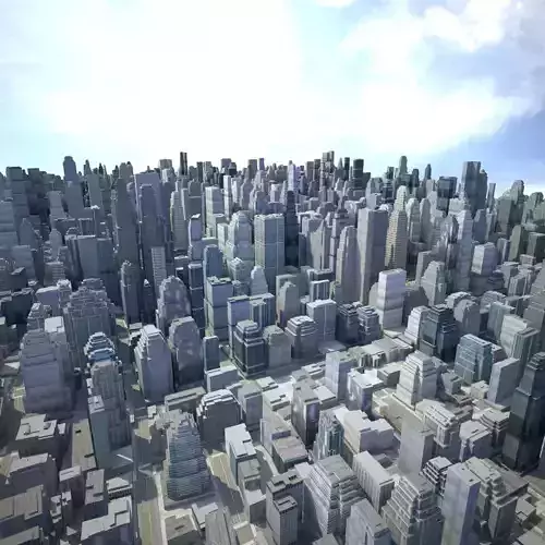 Big city 43 3D model