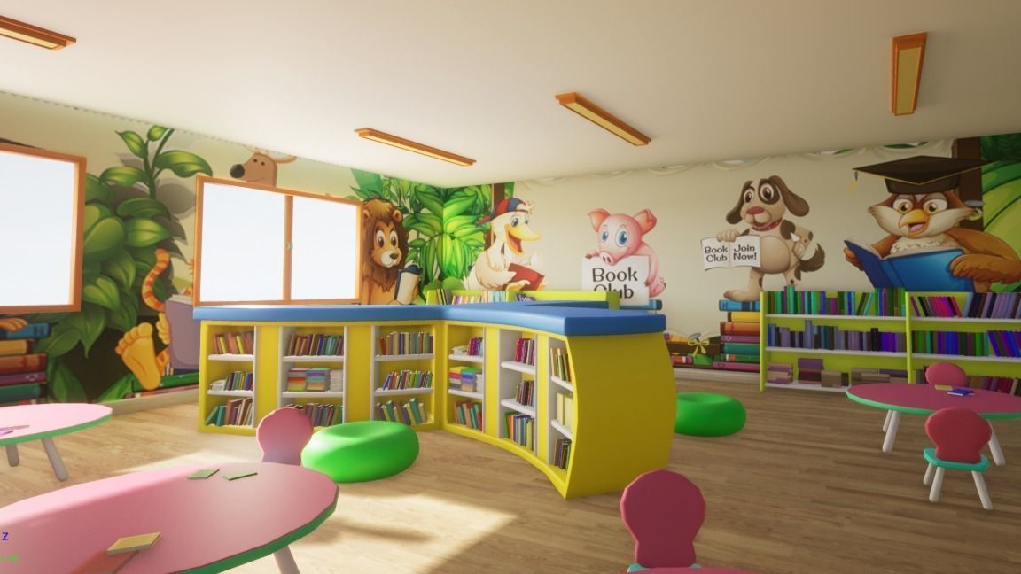 Asset - Cartoons - Background - Animation - Hight Poly Low-poly 3D model_29