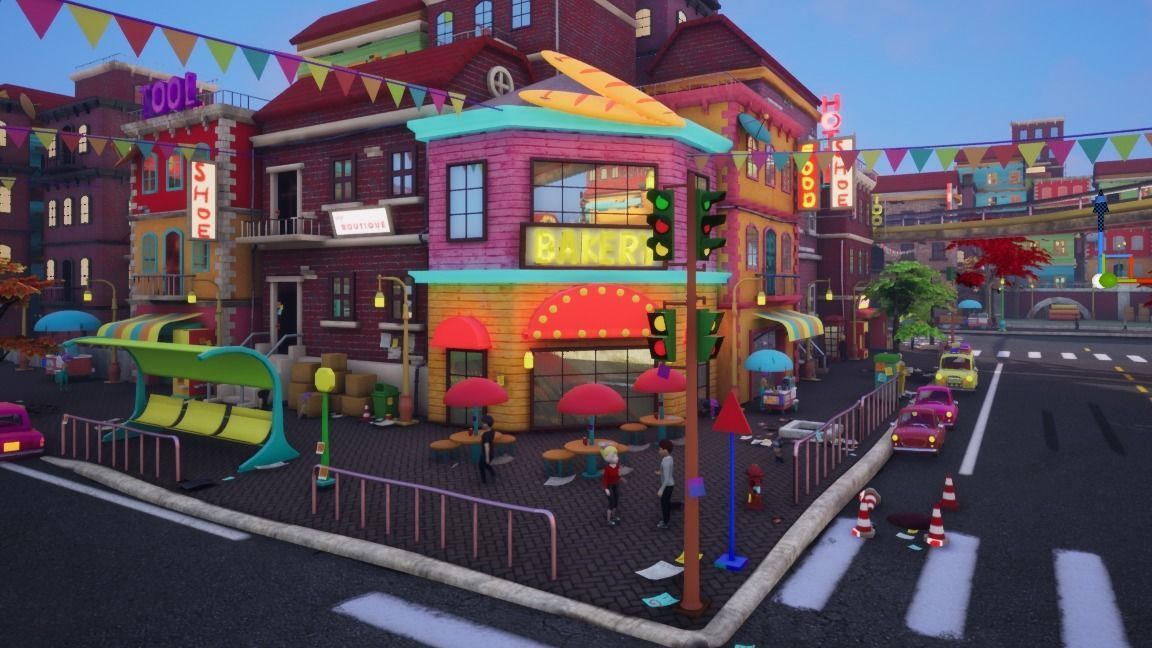 Asset - Cartoons - Background - Animation - Hight Poly Low-poly 3D model_5