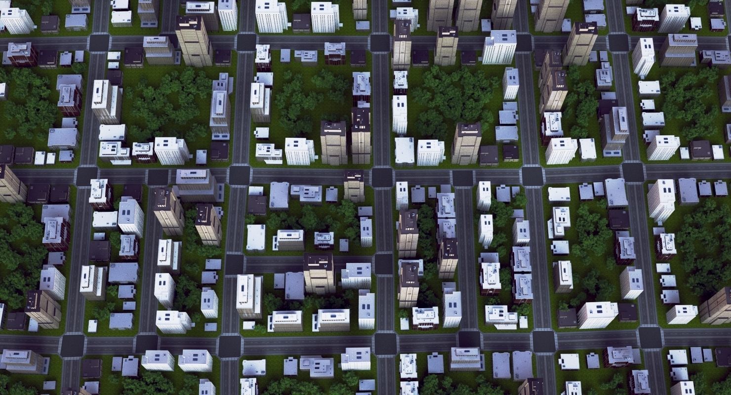 City Block 05 3D model_4