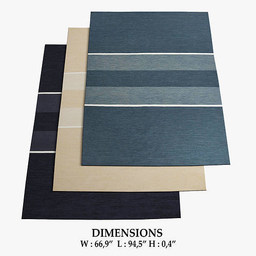 Linca Rugs 205 3D model