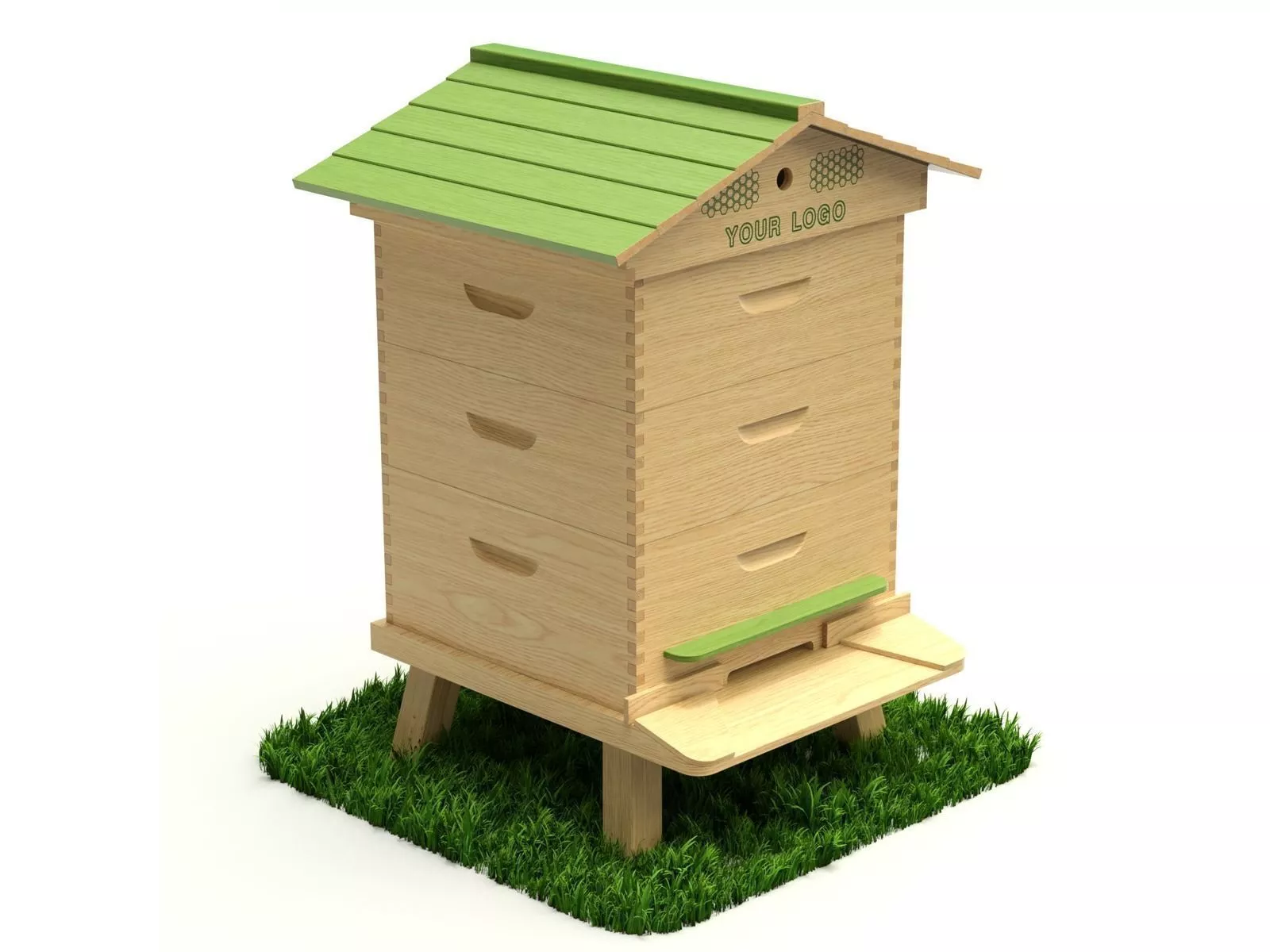 Bee Hive 3D model