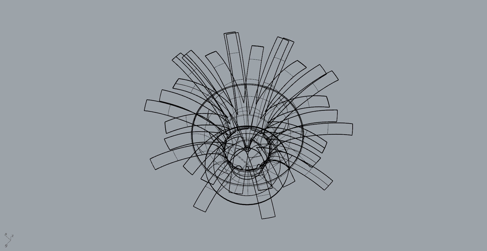  Orchid decorative vase  3D Model 3D print model_9