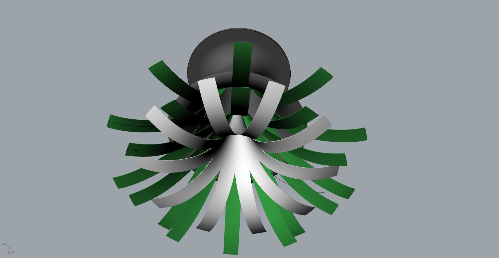  Orchid decorative vase  3D Model 3D print model_15