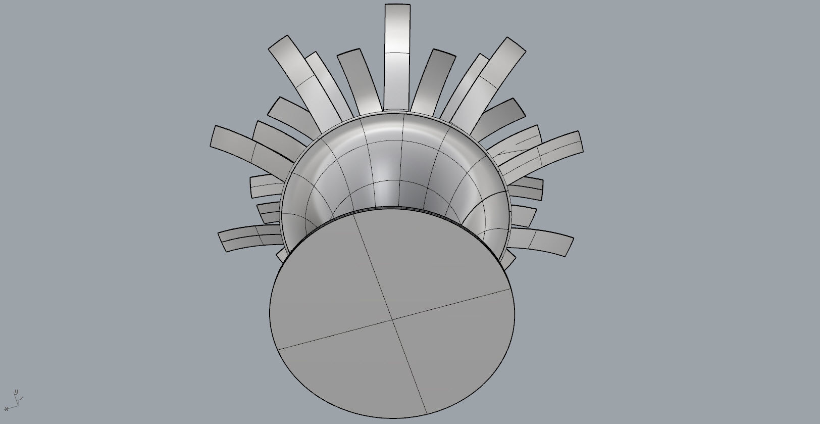  Orchid decorative vase  3D Model 3D print model_6