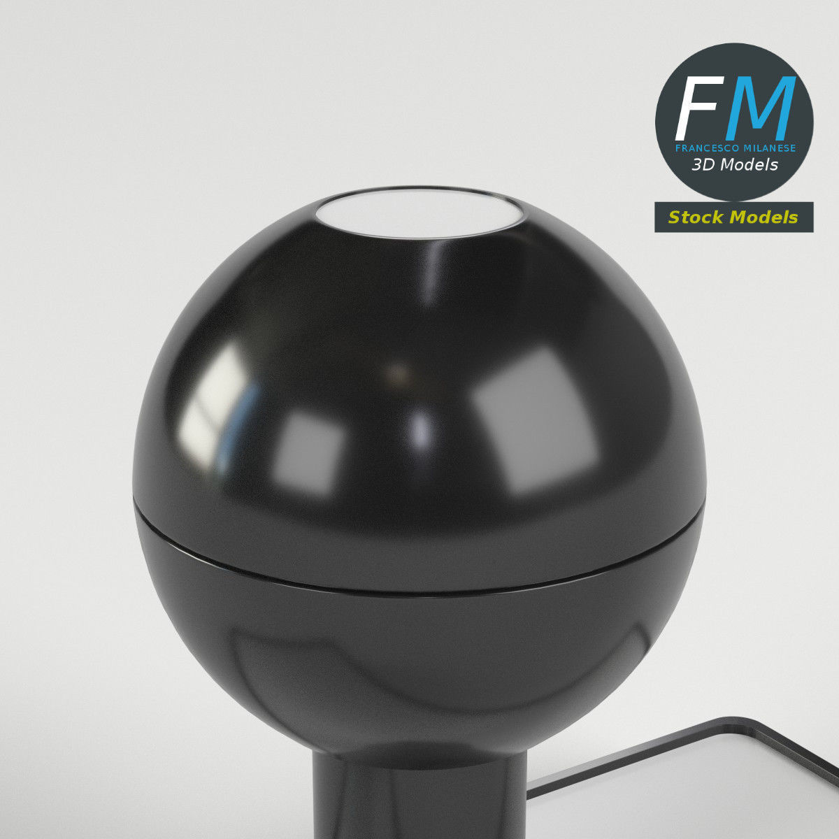 Traditional rubber stamp 3D model_3