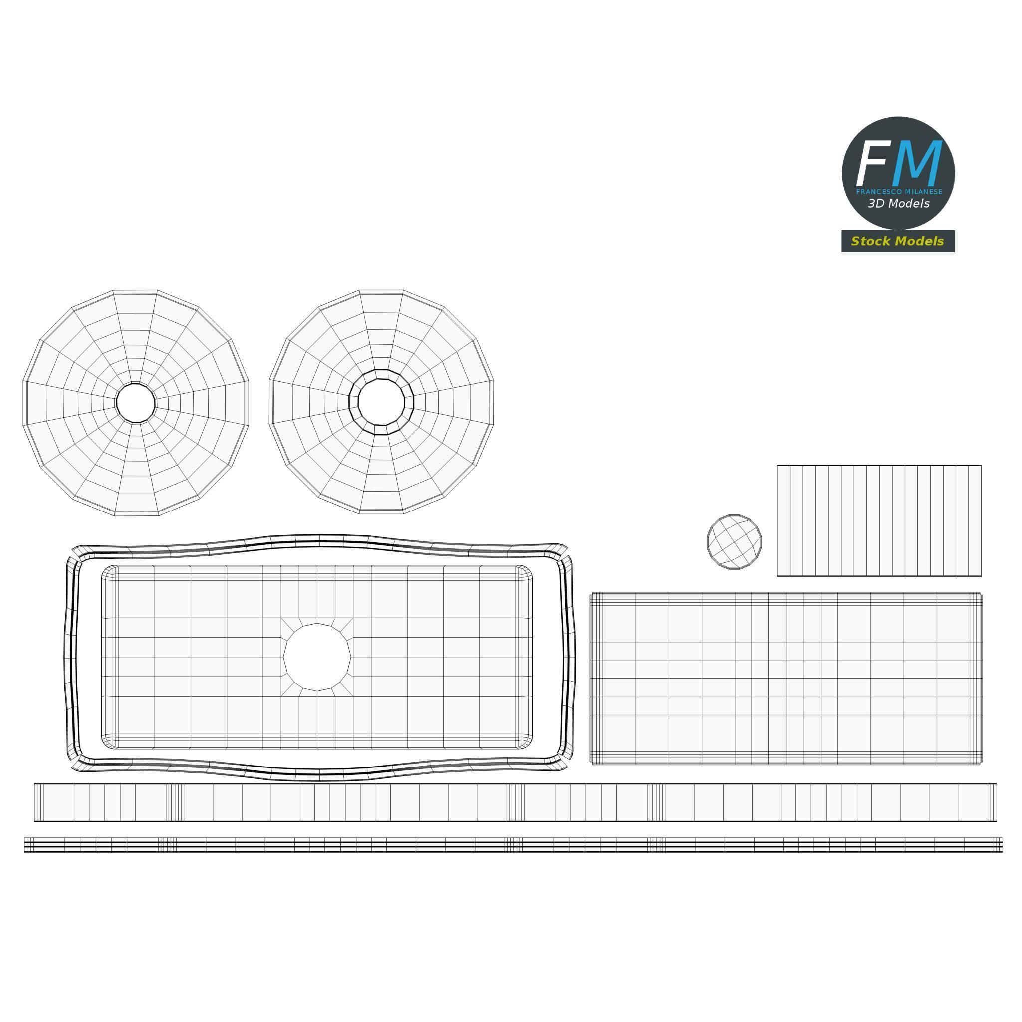 Traditional rubber stamp 3D model_11