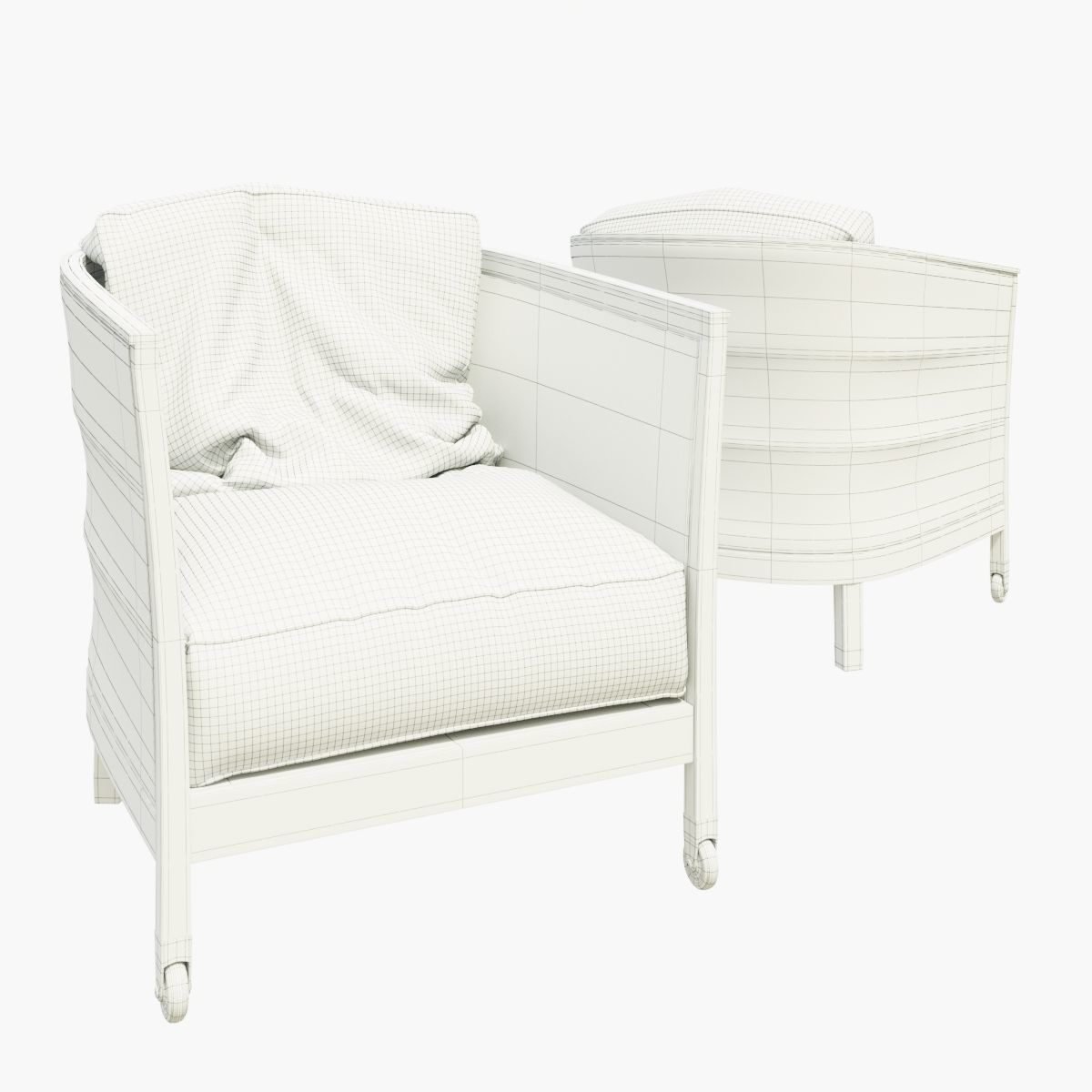 AVE Hotel Sant Francesc 3D model_4