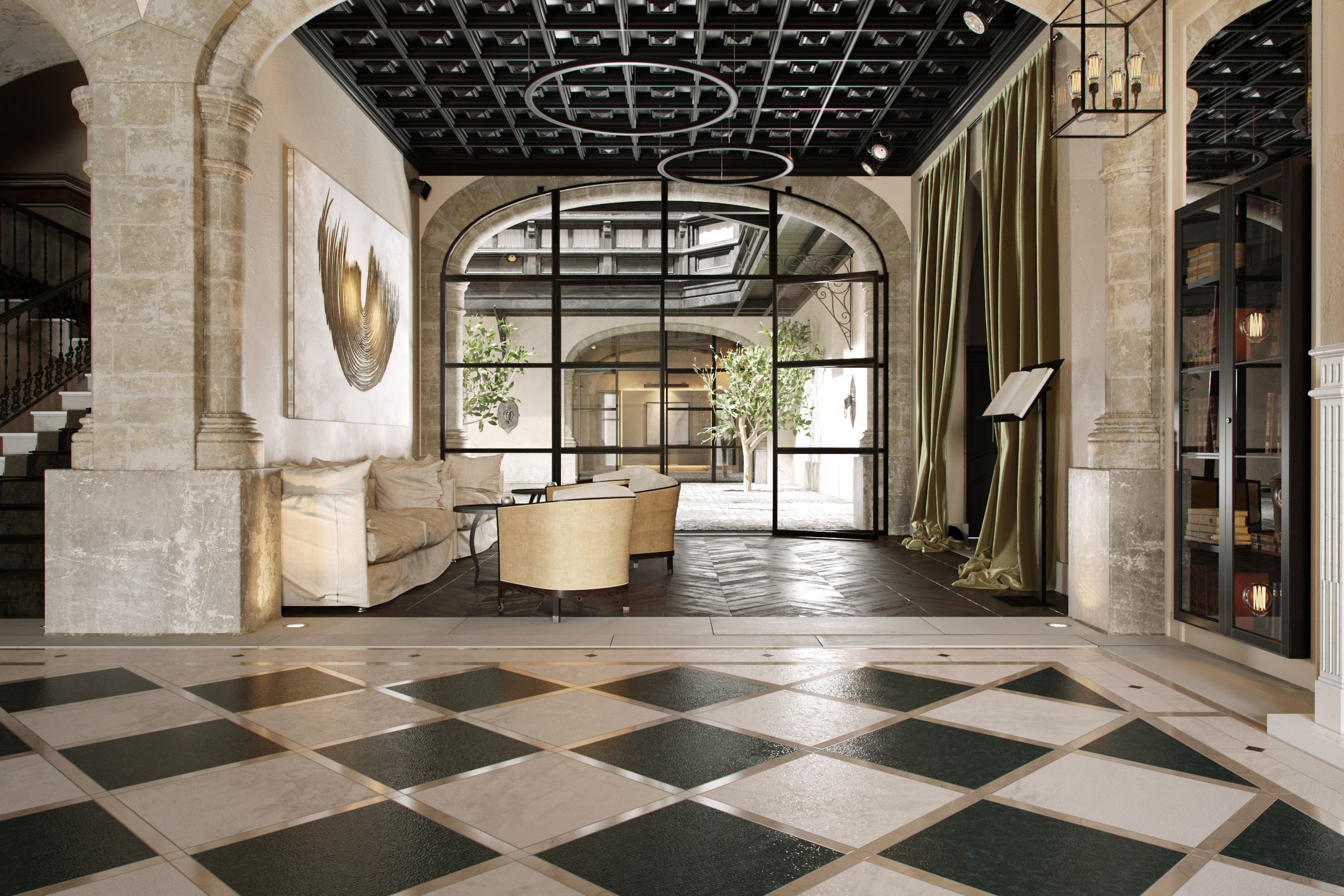 AVE Hotel Sant Francesc 3D model_8