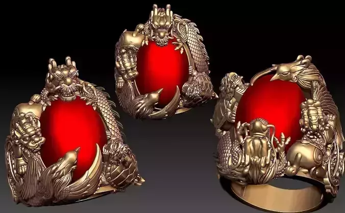 The Four Holy Beasts 2