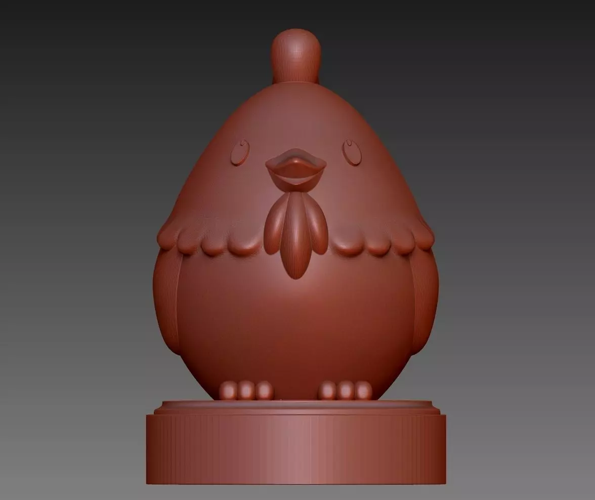 Cute bird for 3D printing 3D print model_0