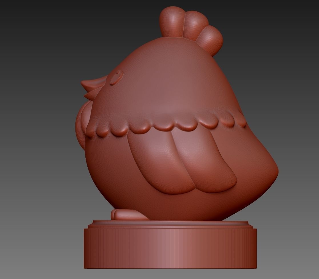 Cute bird for 3D printing 3D print model_1