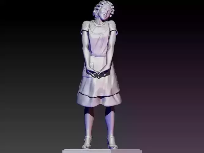 Dona Florinda 3D print model