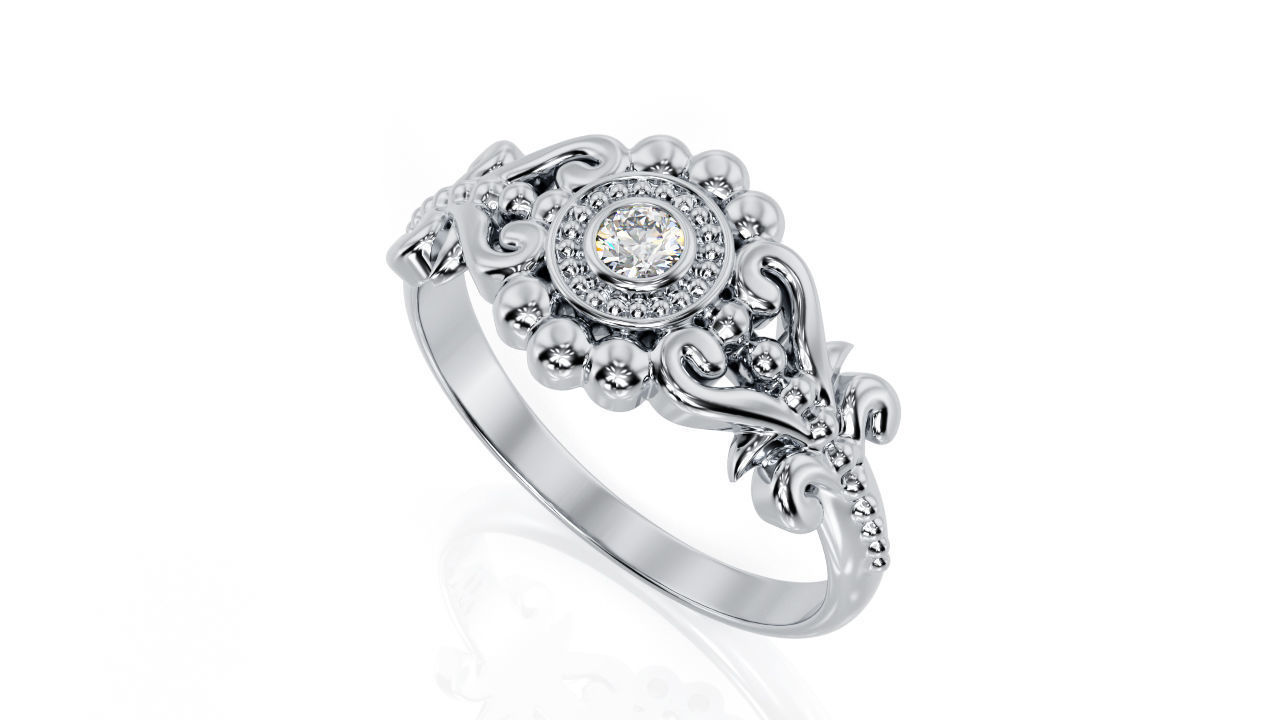 Ring Classic R 0082 and Ring Classic R 0082v2 3D print model_2