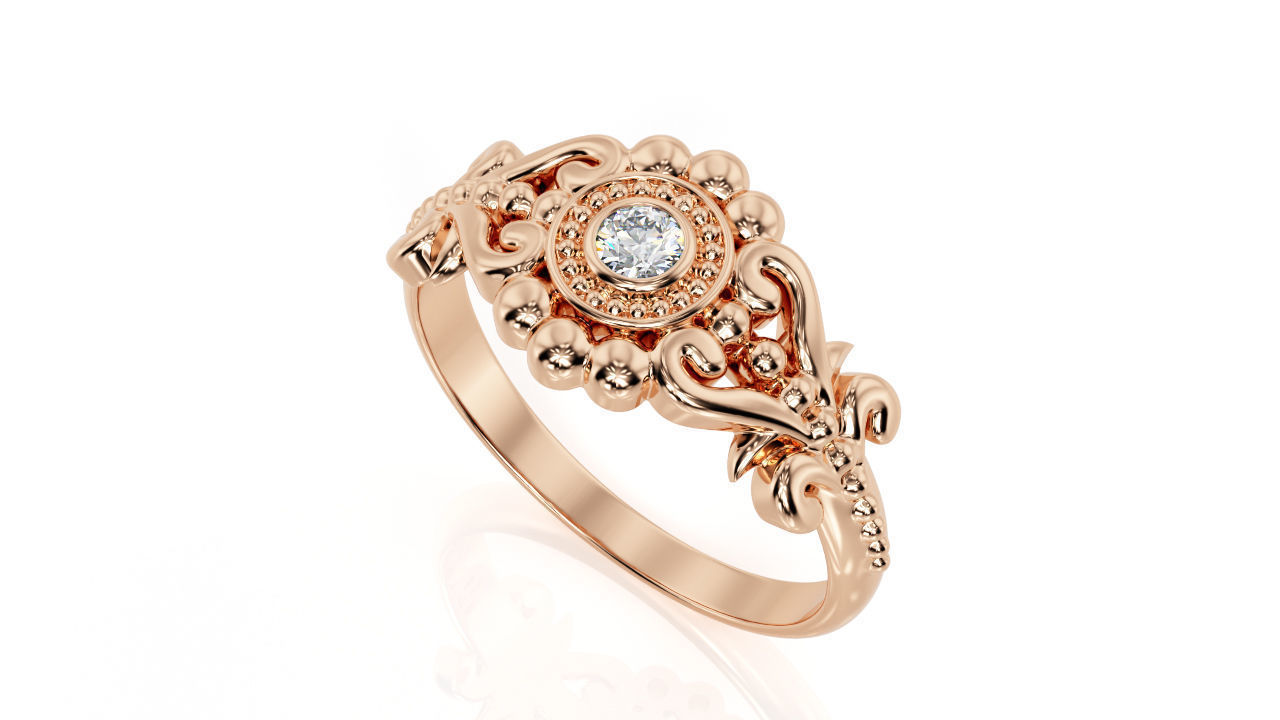 Ring Classic R 0082 and Ring Classic R 0082v2 3D print model_1