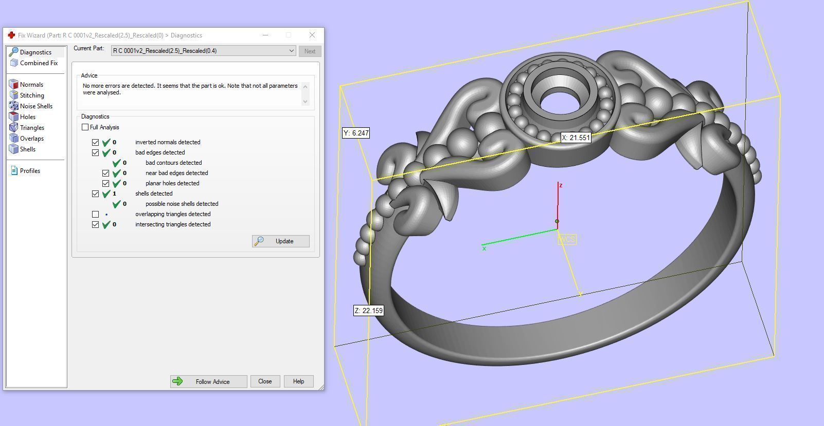 Ring Classic R 0082 and Ring Classic R 0082v2 3D print model_11