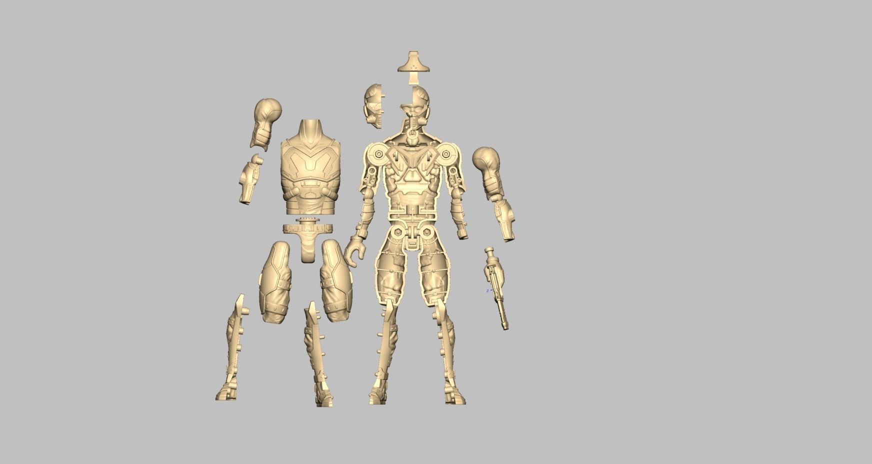 00036 Designed for 3D printing 3D print model_2