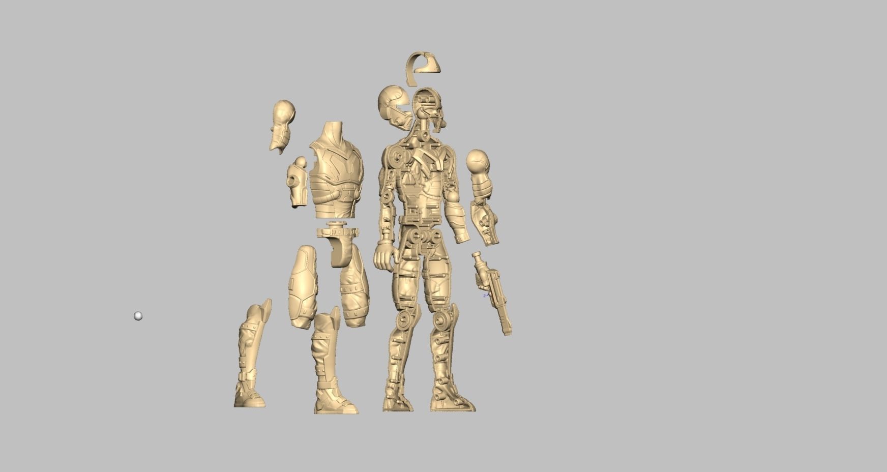 00036 Designed for 3D printing 3D print model_3