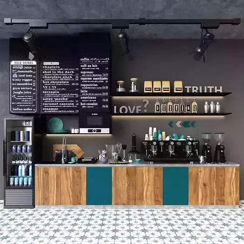 Bar work 3D model