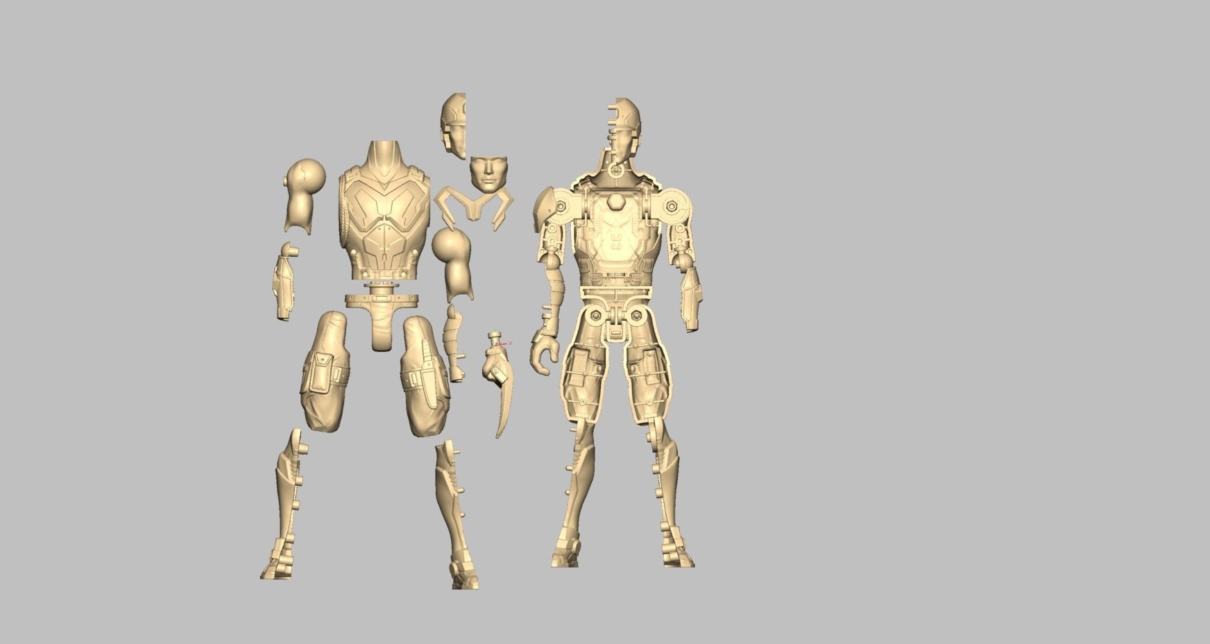 00038 Designed for 3D printing 3D print model_2