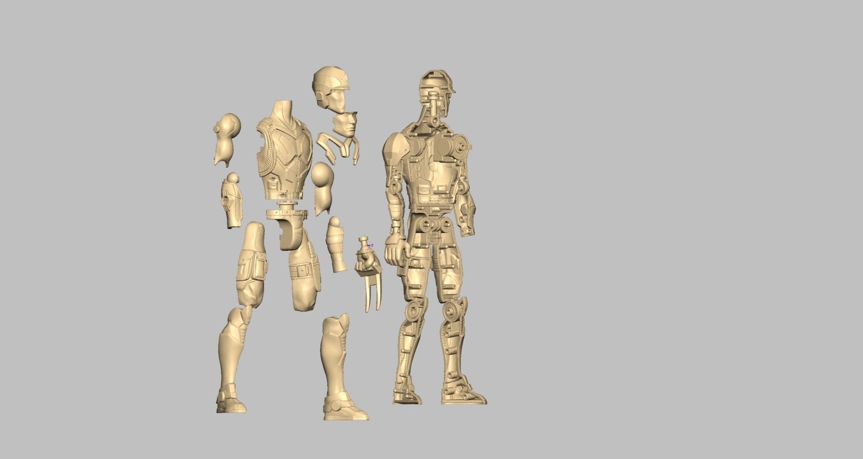 00038 Designed for 3D printing 3D print model_8