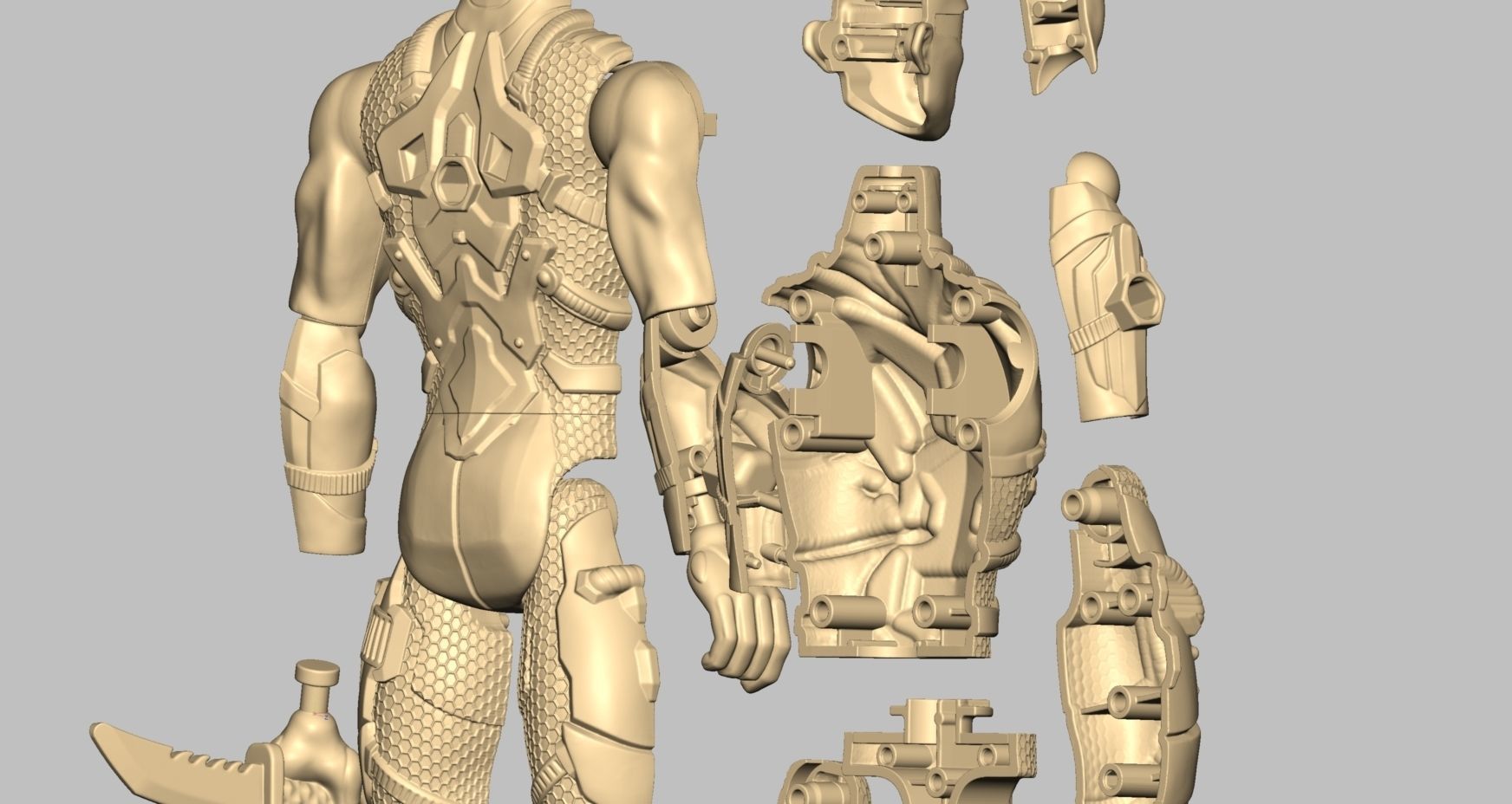 00037 Designed for 3D printing 3D print model_1