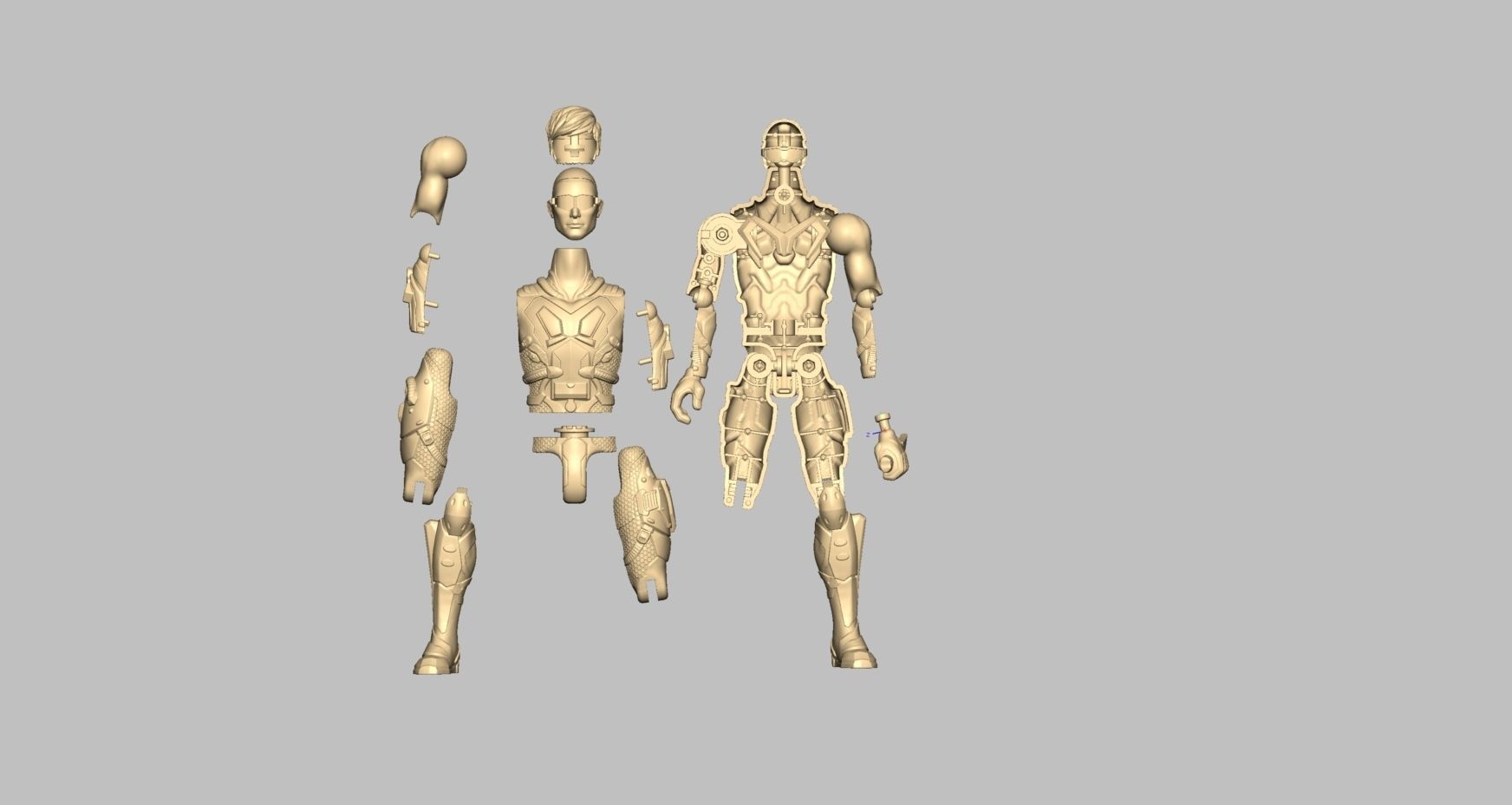 00037 Designed for 3D printing 3D print model_3