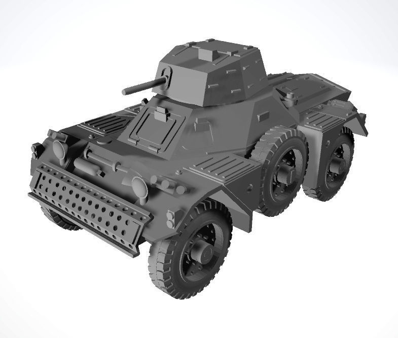 Ferret Scout car 3D print model_2