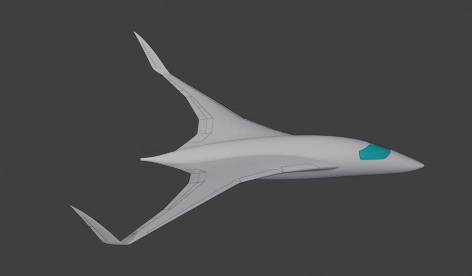 BWB EVO M 3D model_32