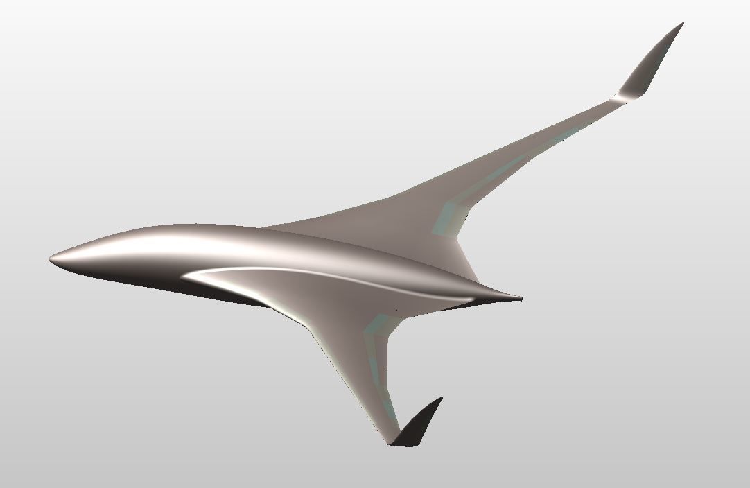 BWB EVO M 3D model_20