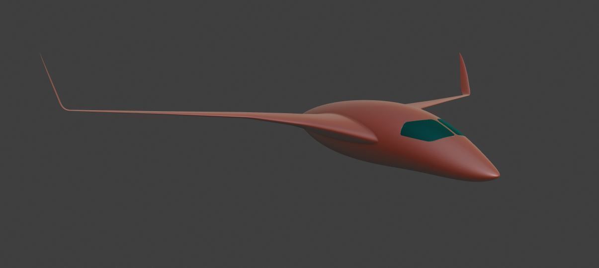 BWB EVO M 3D model_41