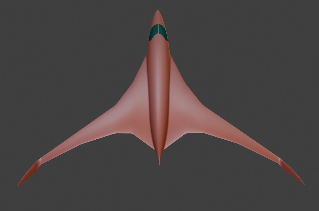 BWB EVO M 3D model_34