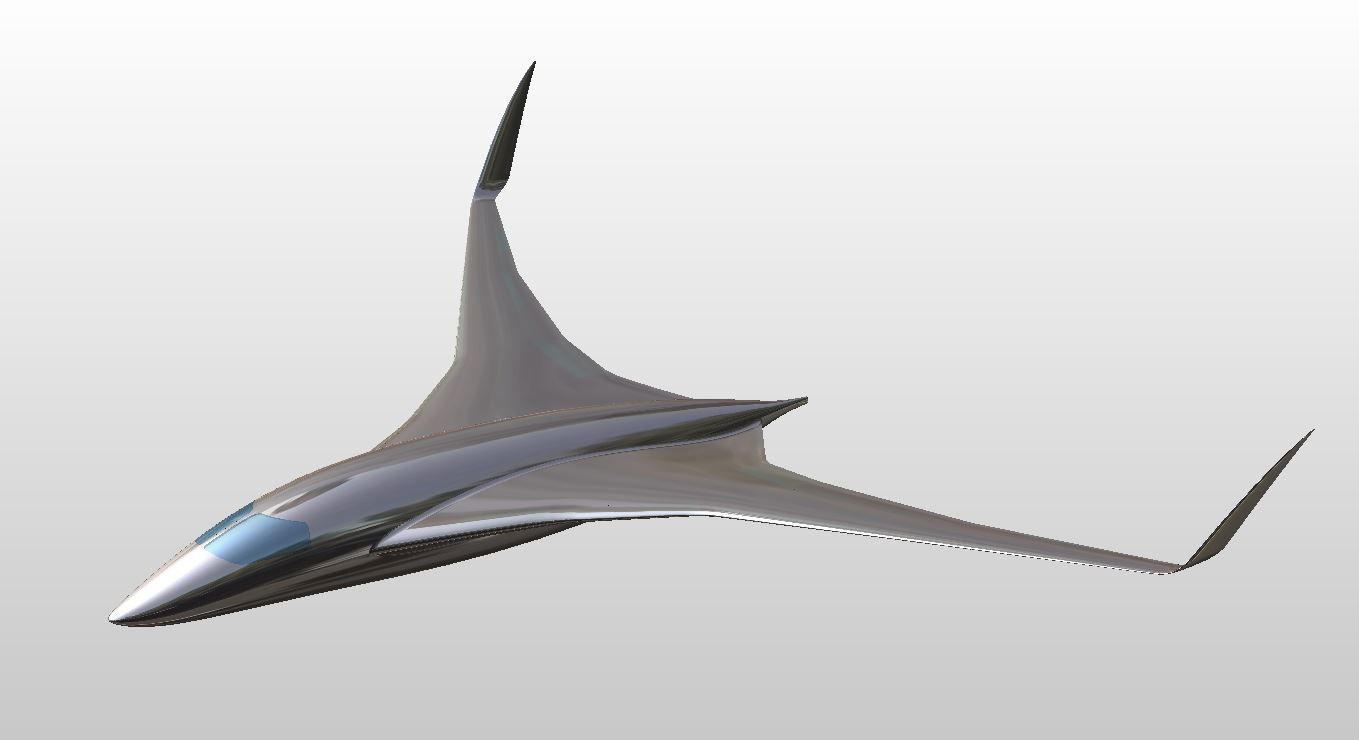 BWB EVO M 3D model_18