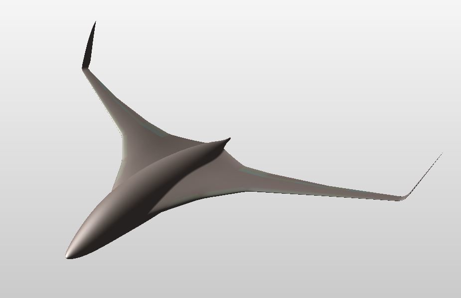 BWB EVO M 3D model_23