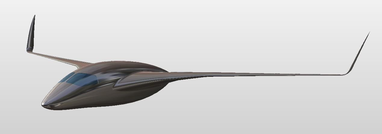 BWB EVO M 3D model_7