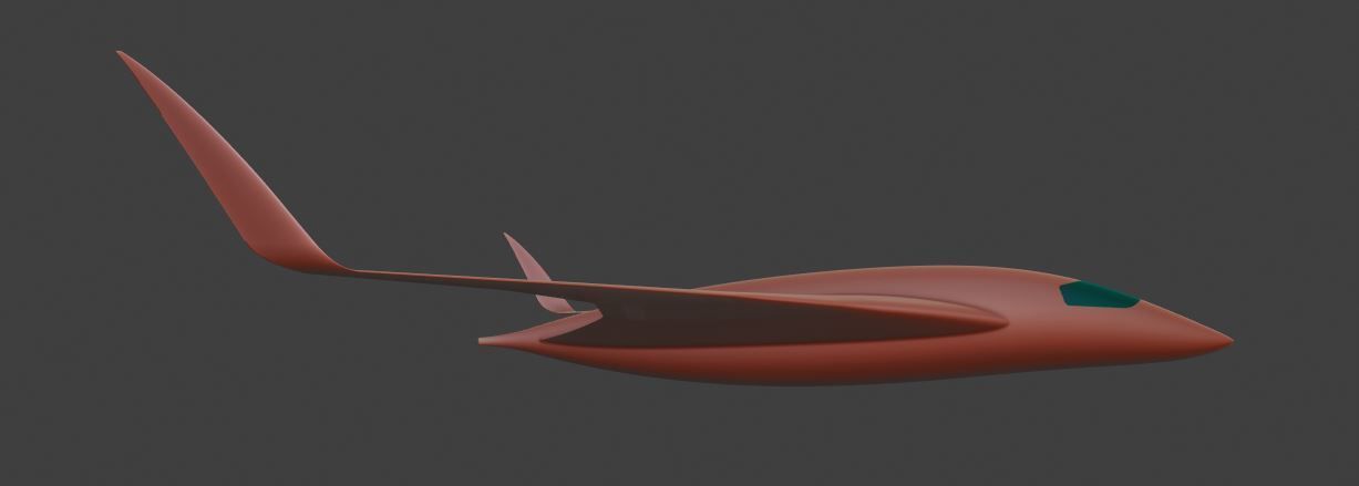 BWB EVO M 3D model_44