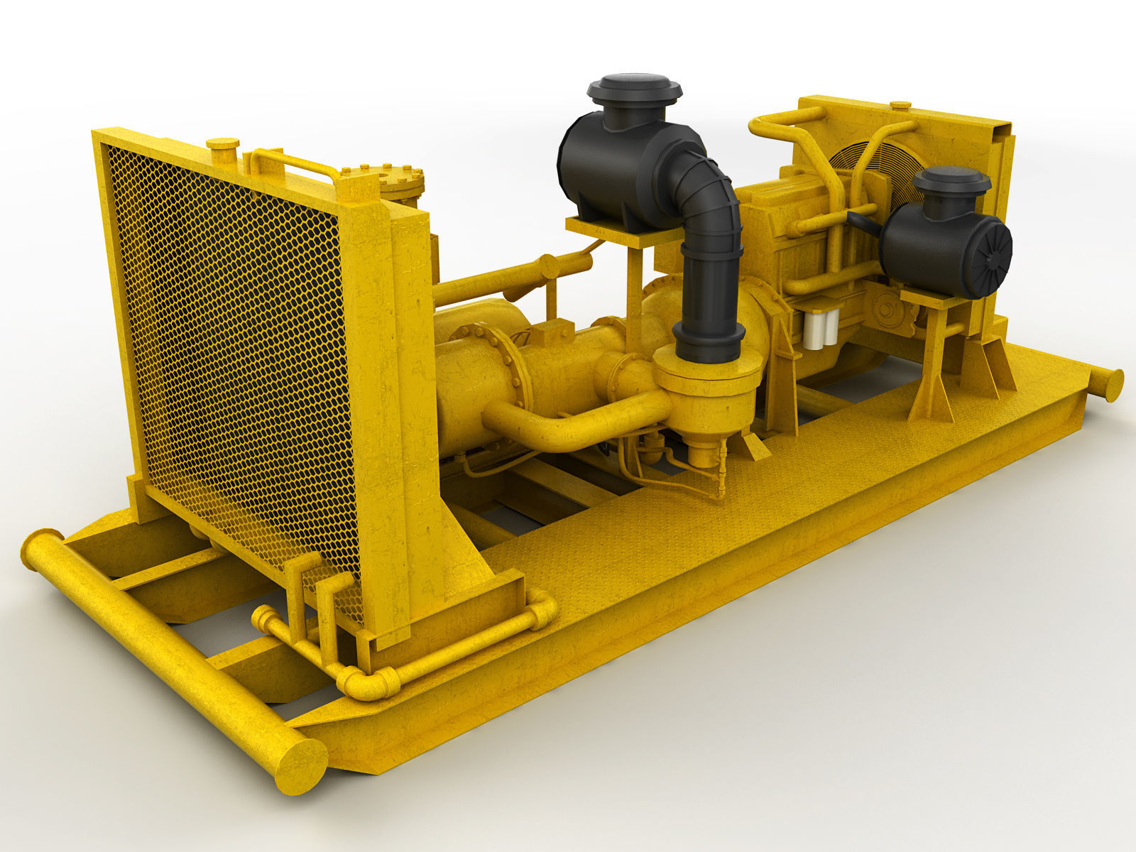 Compressor Station 3D model_1