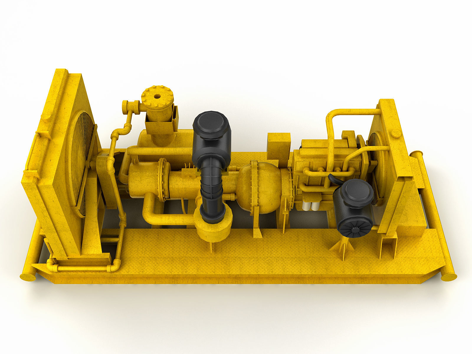 Compressor Station 3D model_2