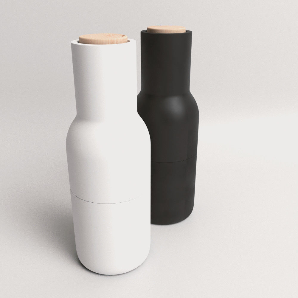 Menu Salt and Pepper bottles - PBR ready 3D model_3