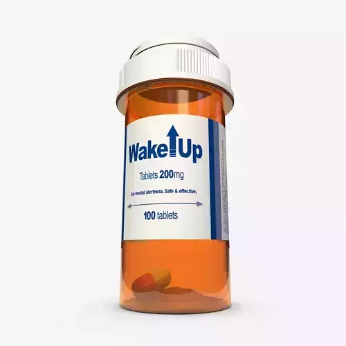 Pill Bottle 3D model