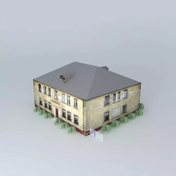 Riga Ieriku street 13 Free 3D model