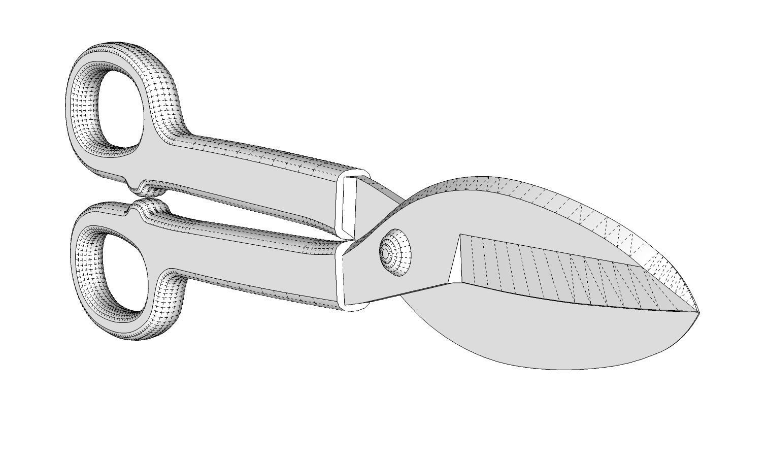 Tin Snips 3D model_15