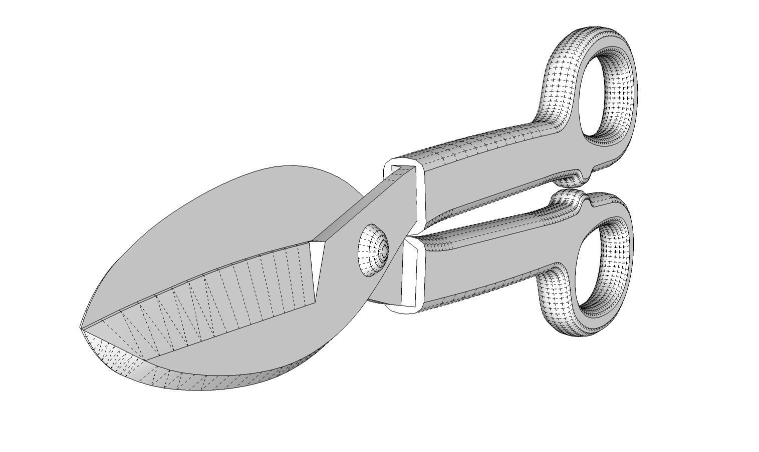 Tin Snips 3D model_14
