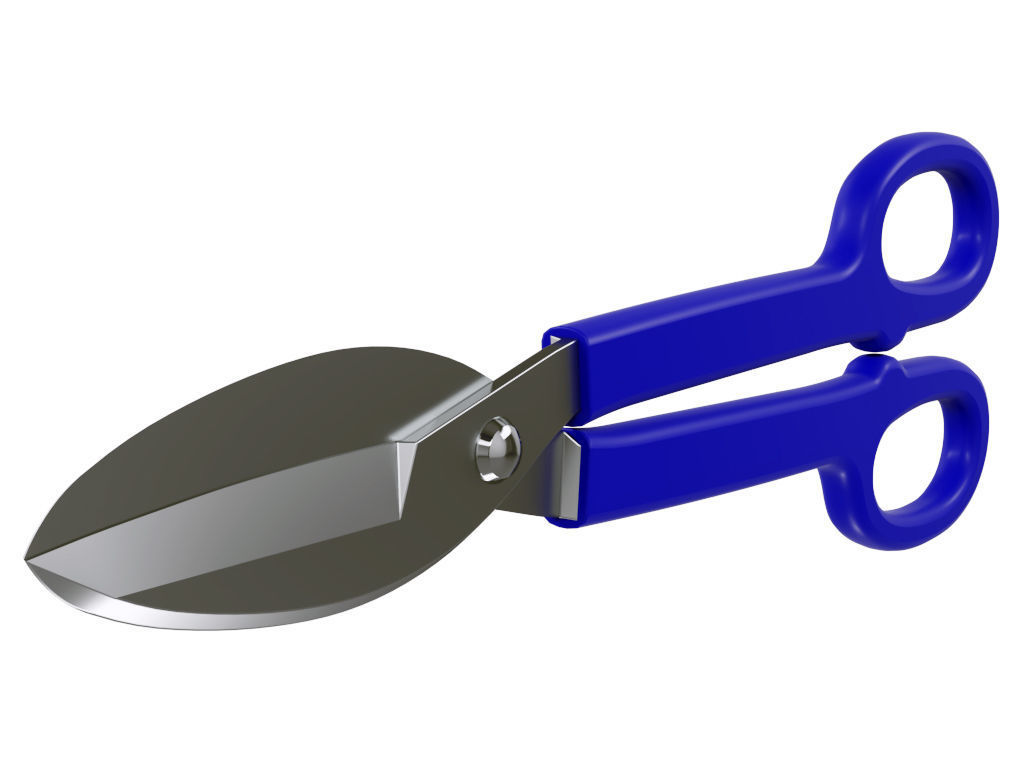 Tin Snips 3D model_5