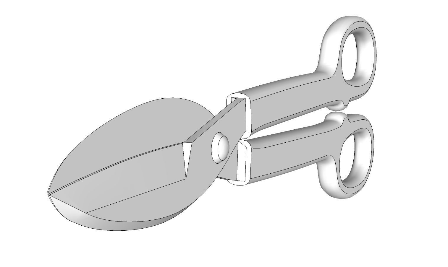 Tin Snips 3D model_13